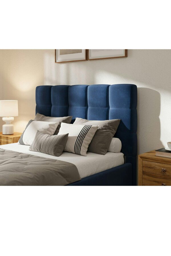 Groundlevel Maison Velvet Upholstered Bed Frame