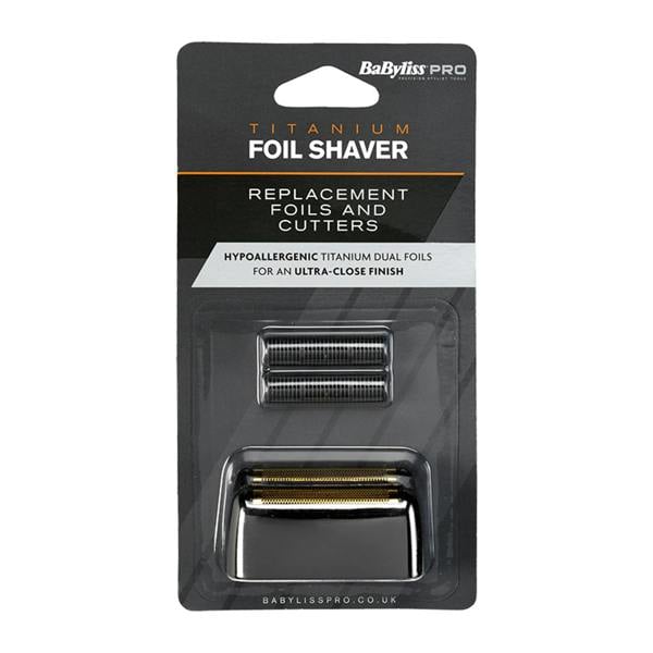 BaByliss Cordless Dual Foil Shaver Replacement Foils Cutters 1 ea