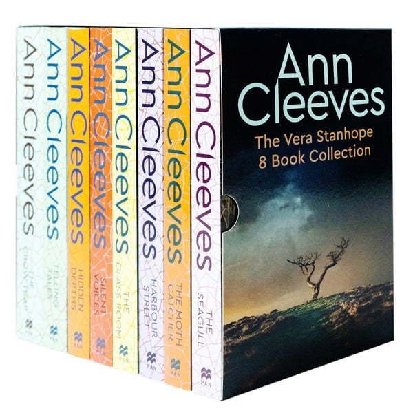 Macmillan Ann Cleeves TV Vera Stanhope Series Collection 8 Books Set