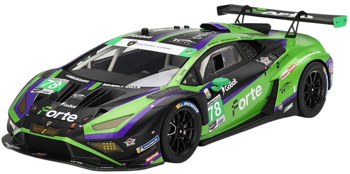 Lamborghini Huracan GT3 Evo2 No.78 2024 IMSA Daytona 24 Hrs 1:18 Topspeed TS0578