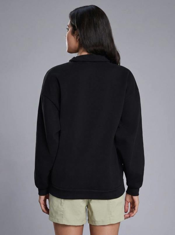 Anniou Fleece Lined Quarter Zip Pullover