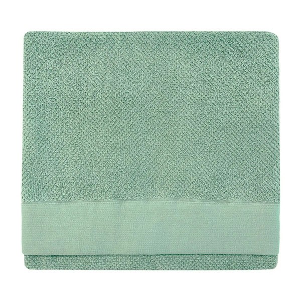 Furn Textured Weave Bath Towel - Smoke green