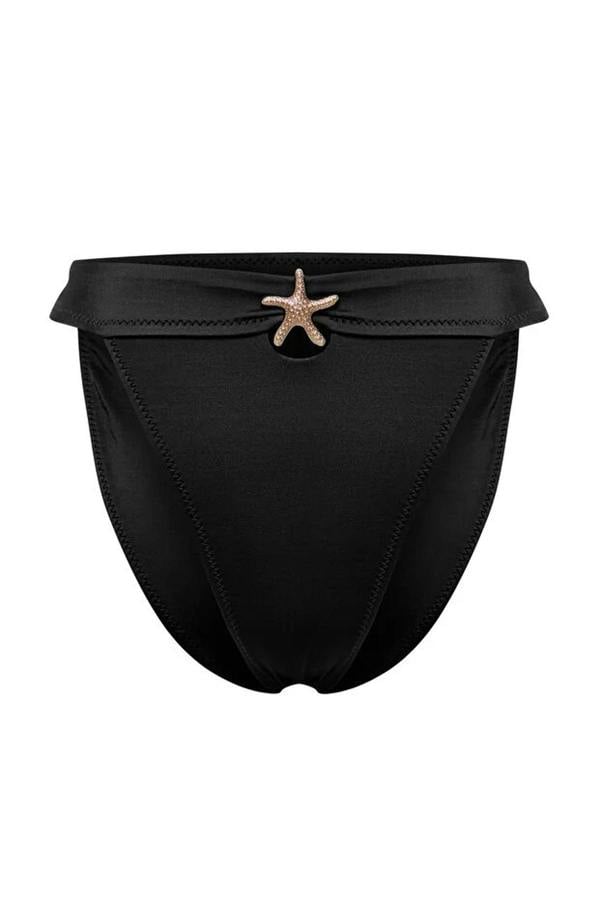 WOVCOR High-Waisted Bikini Bottom with Accessorie