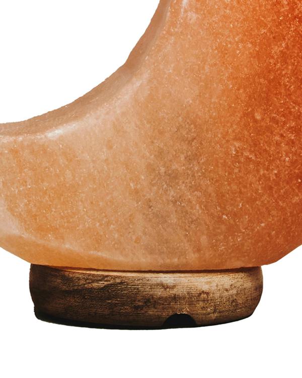 Interiors by Premier Nepal Crescent Moon Pink Natural Salt Lamp