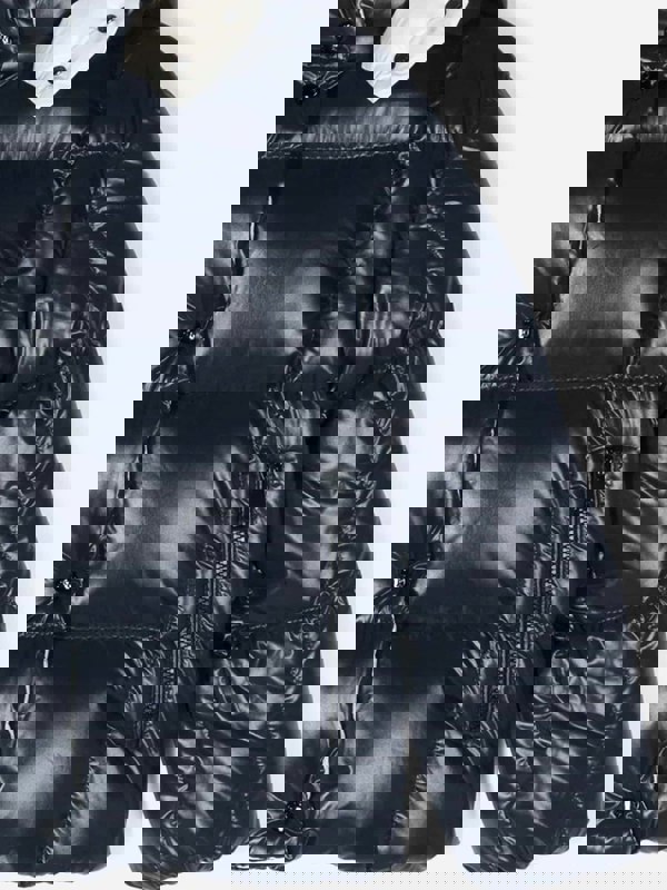 Moncler Enfant Girls Down Padded Parana Jacket in Navy