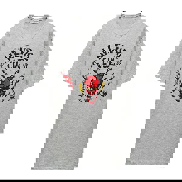 Stranger Things Womens/Ladies Hellfire Club T-Shirt - Athletic Heather