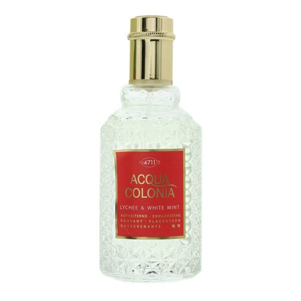 4711 Acqua Colonia Lychee & White Mint Eau De Cologne 50ml Unisex