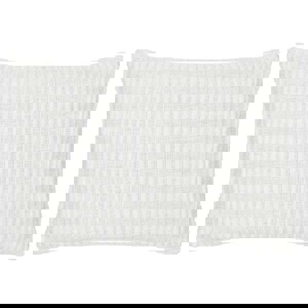 Furn Giyla Chenille Cushion Cover - Milk White