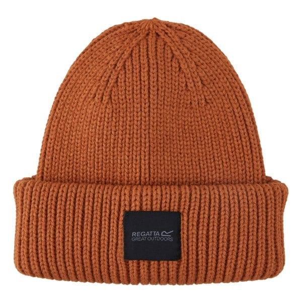 Regatta Unisex Adult Connora Fisherman Christian Lacroix Knitted Beanie - Carrot