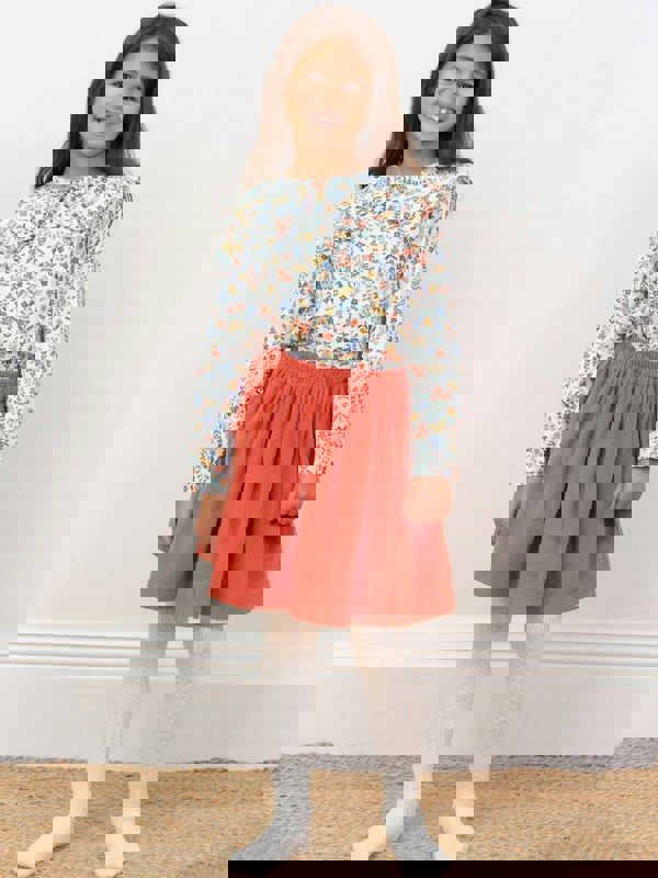 Kite Girls Organic Fairy Flowers Blouse