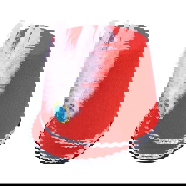 Bristol Novelty Womens/Ladies Marjorette Hat - Red