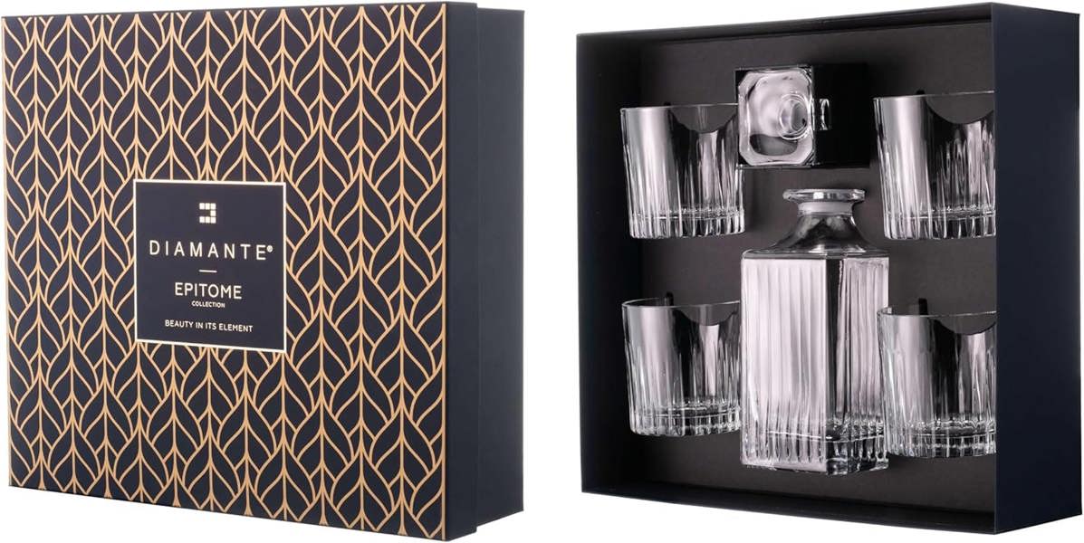 Broadway Whisky Decanter Set - 5 Pieces