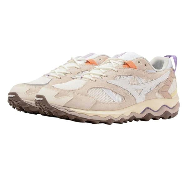 Mizuno Mens Wave Mujin TL Suede Trainers - White