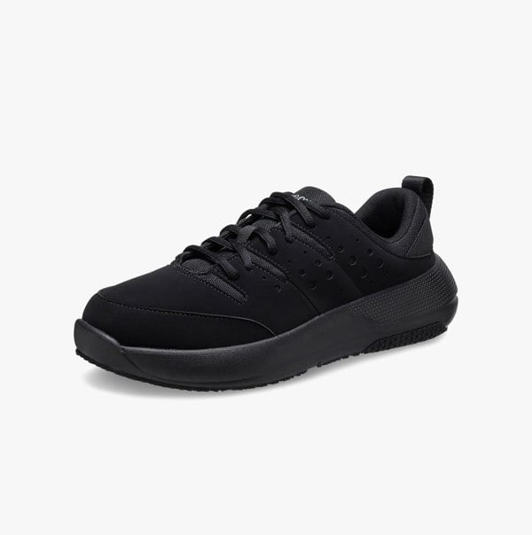 Crocs At Work ON THE CLOCK Mens Work Trainers Triple Black