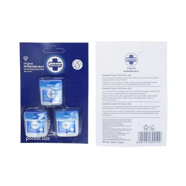 Curalene Petroleum Jelly 10ml 3 Pack