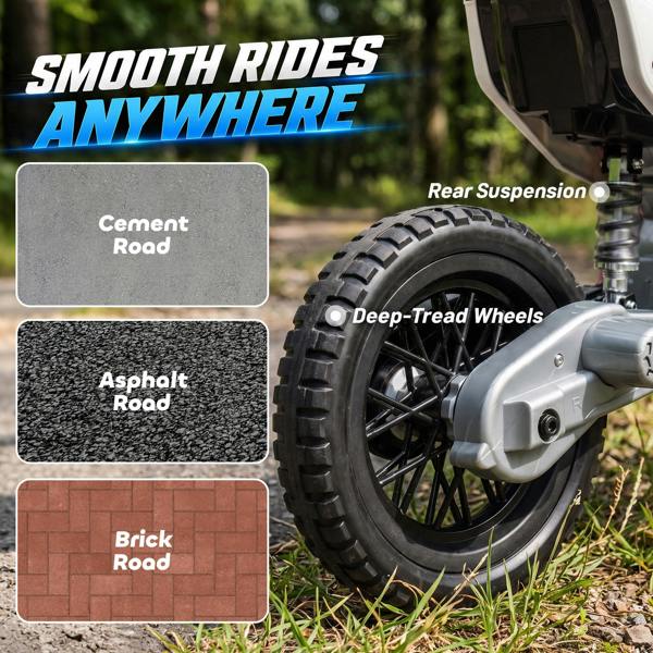 Electric Ride-on Motorcycle