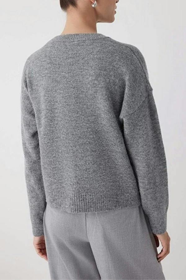 WOVCOR Alpaca Wool Blend Premium Oversize Knit Sweater