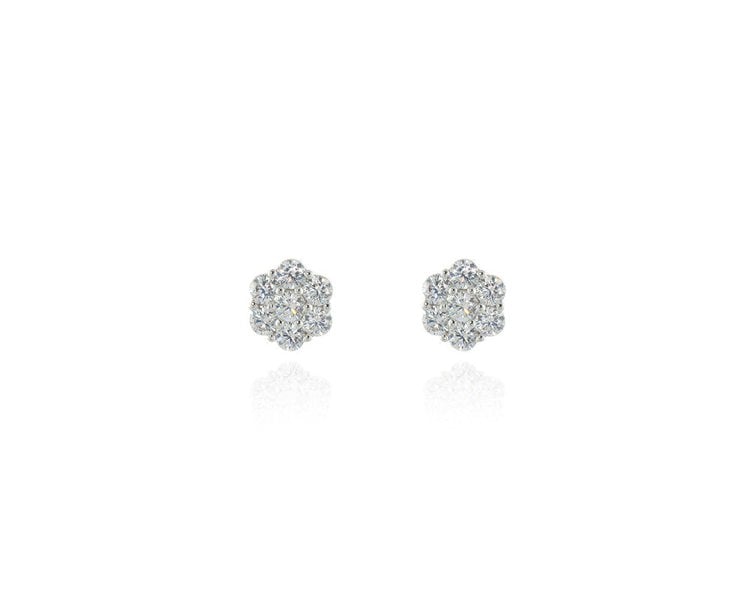 Cachet London Tessa Silver Earrings