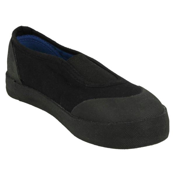 Spot On Unisex Spot On Slip On Canvas Shoes