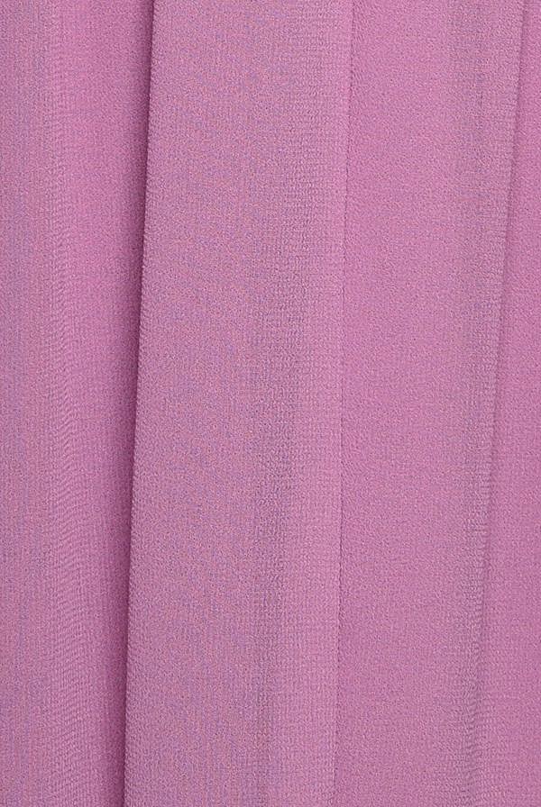Wrap Back With Front Slit Chiffon Maxi Dress - Dusty Lavender DR2800E