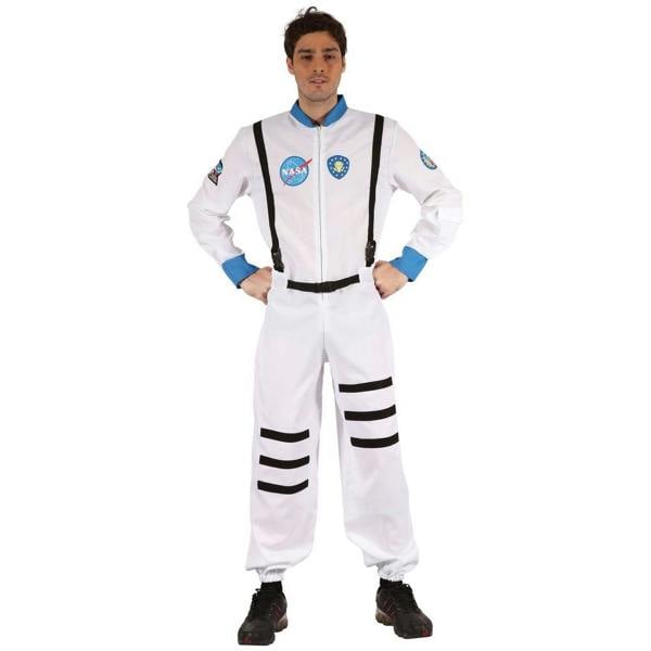 Bristol Novelty Mens Astronaut Costume - White - 