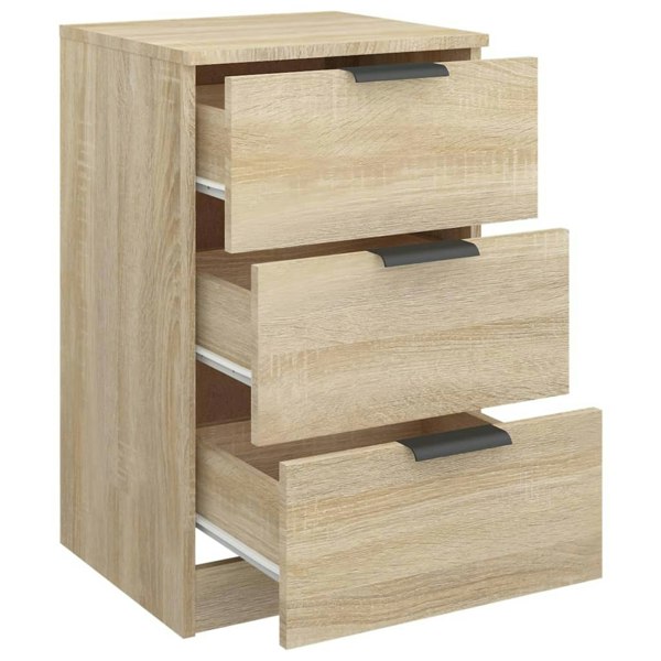 Berkfield Bedside Cabinets 2 pcs Sonoma Oak 40x36x65 cm