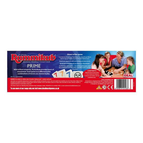 IDEAL Rummikub Game Prime Edition