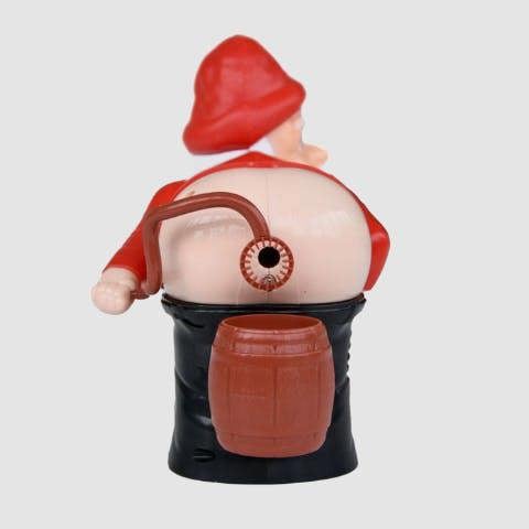 Santa Bubble Blower Decoration. Festive Fun with Floating Bubbles