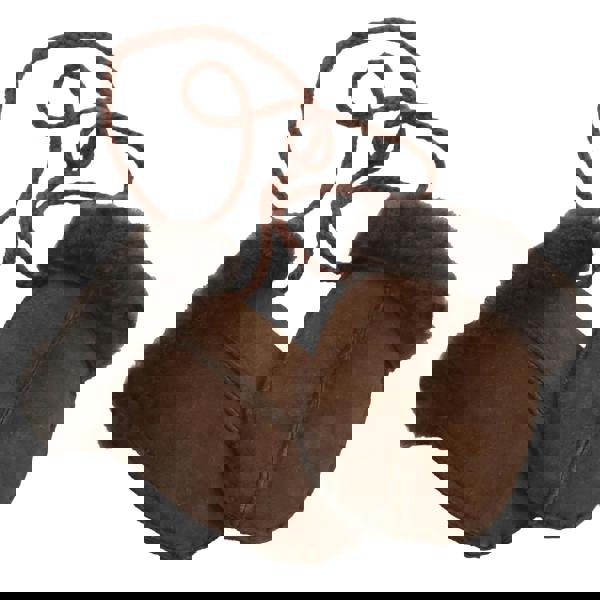 Eastern Counties Leather Baby Sheepskin Mittens - Chocolate