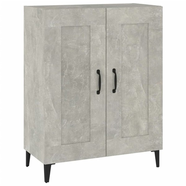 Berkfield Sideboard Concrete Grey 69.5x34x90 cm Engineered Wood