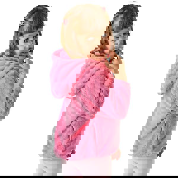 Regatta Childrens/Kids Luna The Unicorn Fleece Jacket - Sweet Pink - 