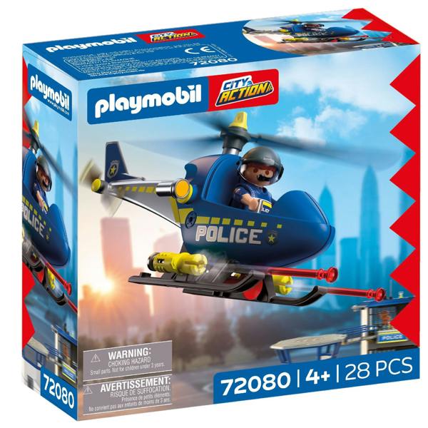 Police Helicopter - 72080 Playset