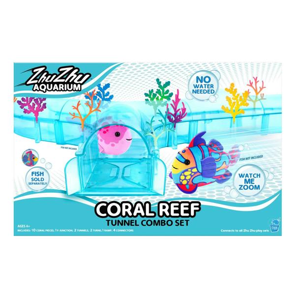 Zhu Zhu Aquarium Zhu Zhu Pets - Zhu Zhu Aquarium Coral Reef Tunnel Playset (Fish NOT included)