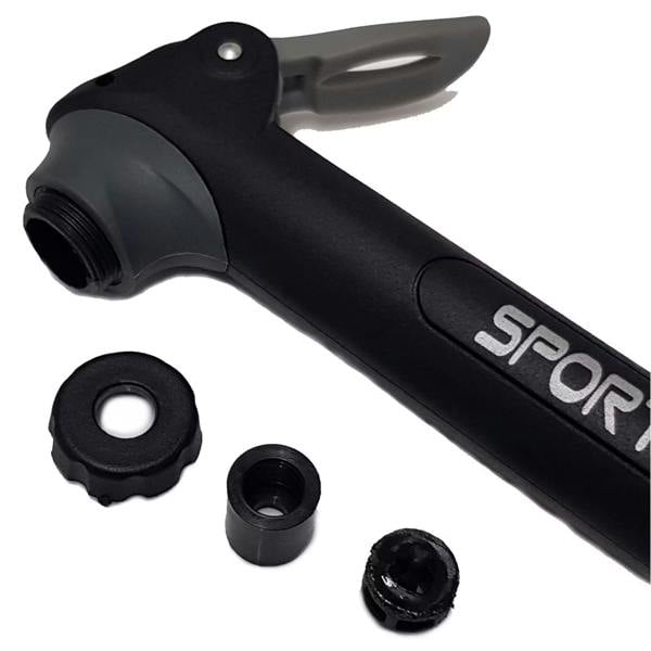 Sport Direct 120 PSI Mini Bike Hand Pump Dual Schrader/Presta Valve