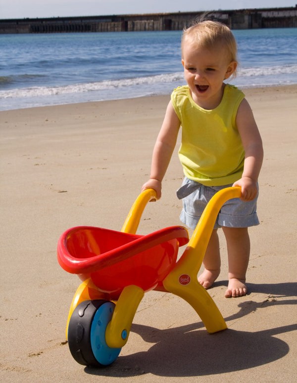 Gowi Toys Wheelbarrow Toy Set Including Bucket, Spade And Watering Can