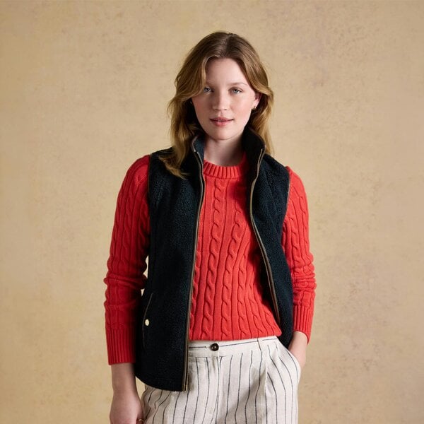 Joules BORG HERITAGE Gilet in Navy