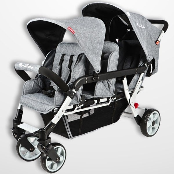 Familidoo 3 Seater Lightweight Stroller -  Plus Free Rain Cover