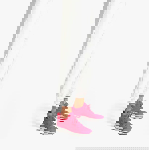 FitFlop VITAMIN FFX Womens Knit Sport Trainers Pop Pink