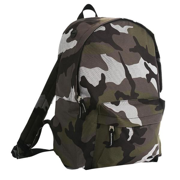 SOLS Rider Backpack / Rucksack Bag - Camouflage