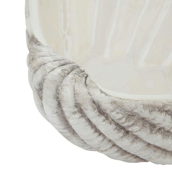 Siren Medium Ceramic Shell Bowl