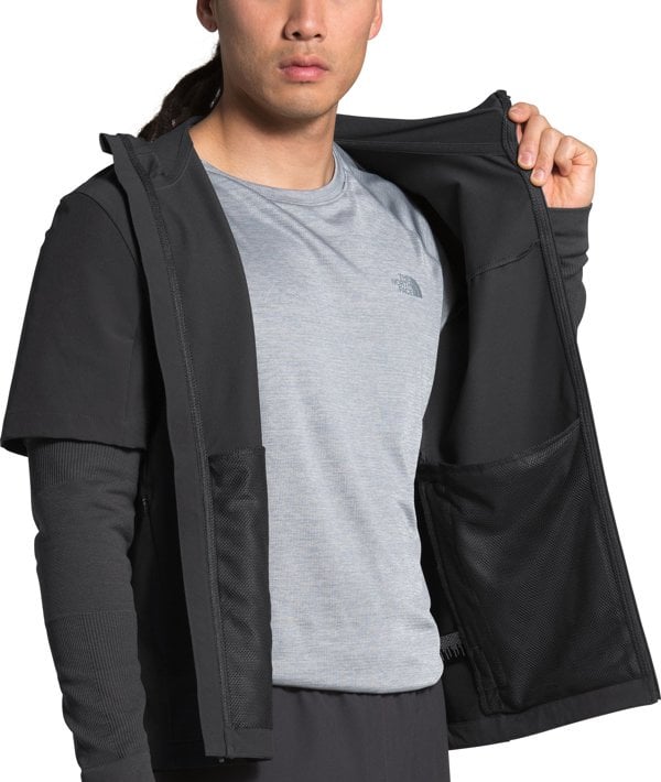 The North Face Teknitcal Full Zip TNF Layer Hooded Jacket - Black