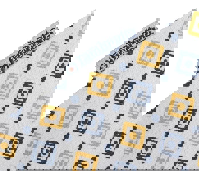 Lambretta All Over Geometric Mens Smart Classic Retro Polo Shirt