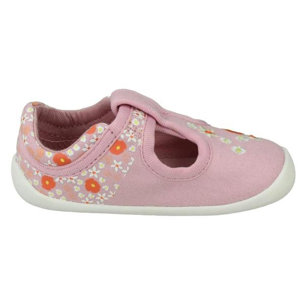 Clarks Unisex Childrens Clarks T-Bar Casual Shoe Roamer Sun