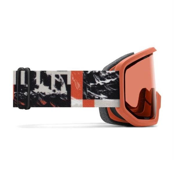 Smith Ski Goggles Transfer 3QO 8K Cinder Chop Up RC36 Rose Copper