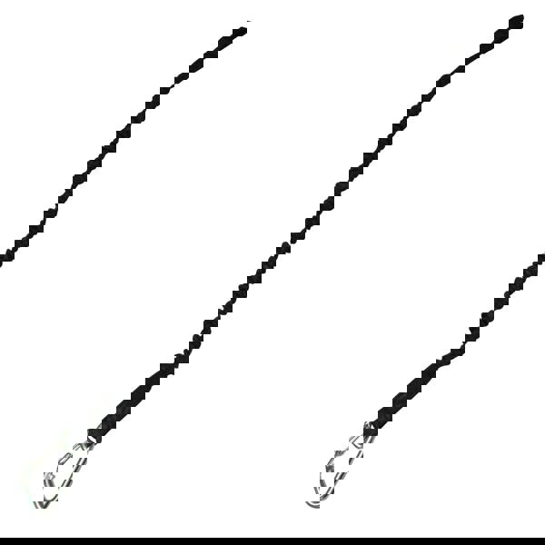 Bungee Dockline Mooring Rope with Stainless Steel Hook 1M (Polyester Marine Boat Docking Line)