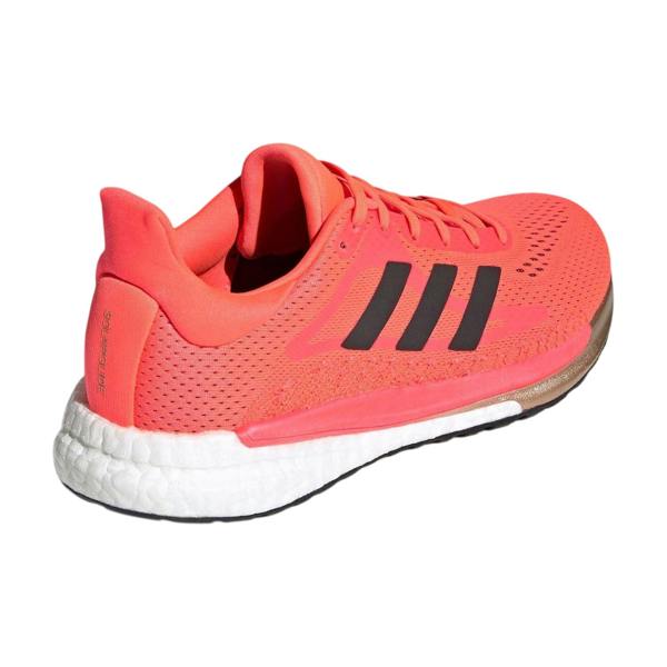Adidas Womens/Ladies Solar Glide 3 Running Shoes - Pink/Core Black/Copper - 