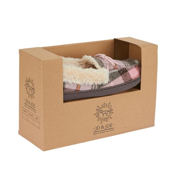 Jo & Joe PEMBROKE Moccasin Slippers   in  Pink