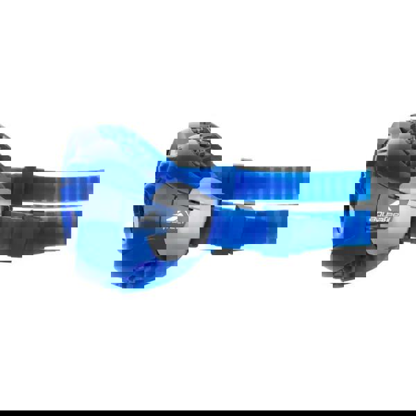 Aquafeel Ergonomic Junior swim goggles with blue silver aquateen mask