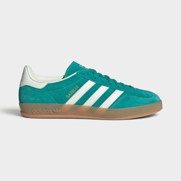 Adidas Gazelle Indoor  Pure Teal Off White Gold Metallic