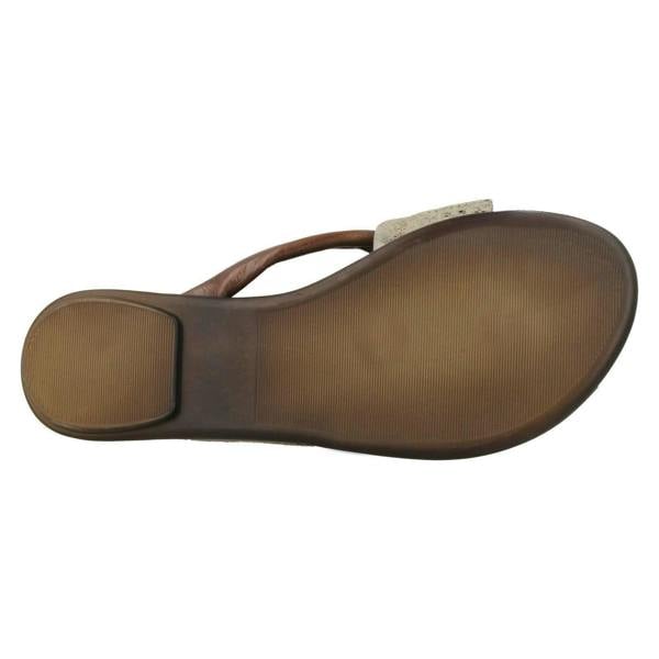 Leather Collection Ladies Leather Collection Toepost Sandals